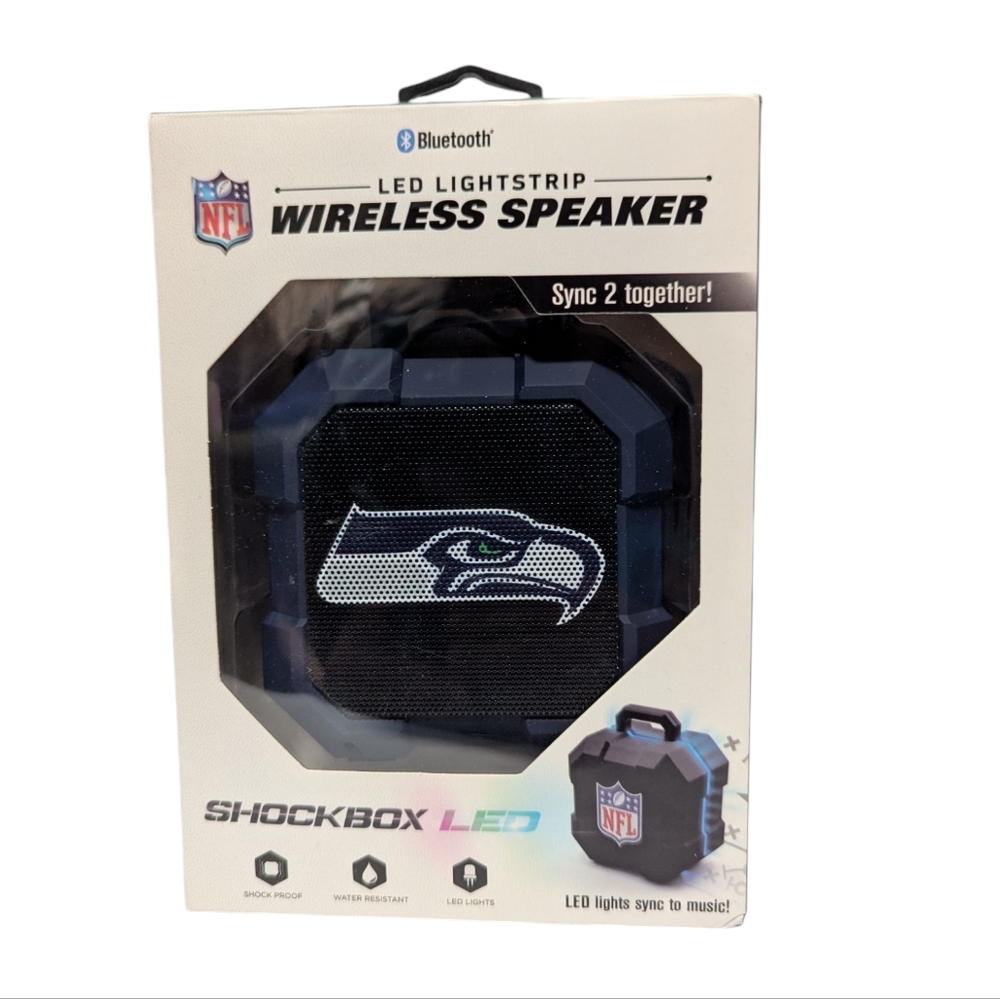 NFL Seattle Seahawks NFL Shockbox Bluetooth Speaker